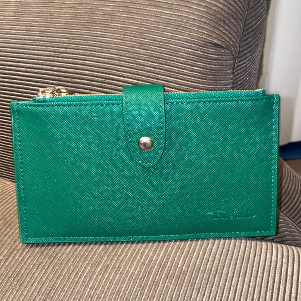 Travelambo Green multi card wallet